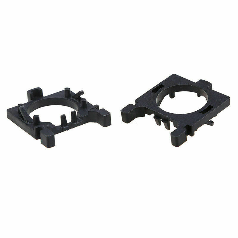 2PCS/Set Black H7 Headlight Bulb Holder Adapter Retaine Fit for Ford Focus