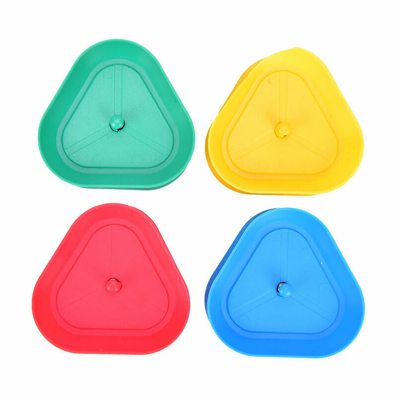 4pcs Triangle Shaped Hands-Free Playing Card Holder Board Game Lazy Poker.l8
