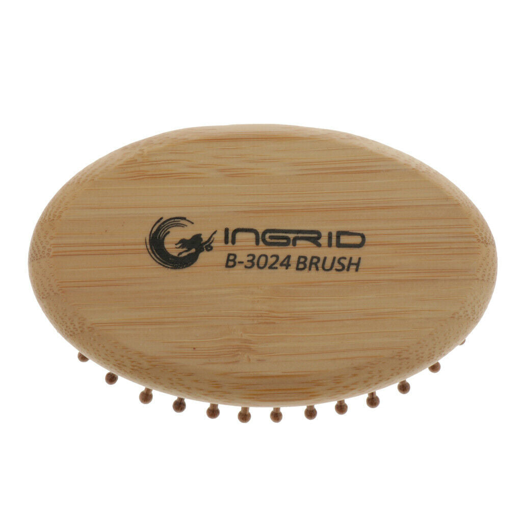 Natural Wooden Paddle Hair Brush Travel Hairbrush for Shiny Healthy Hair