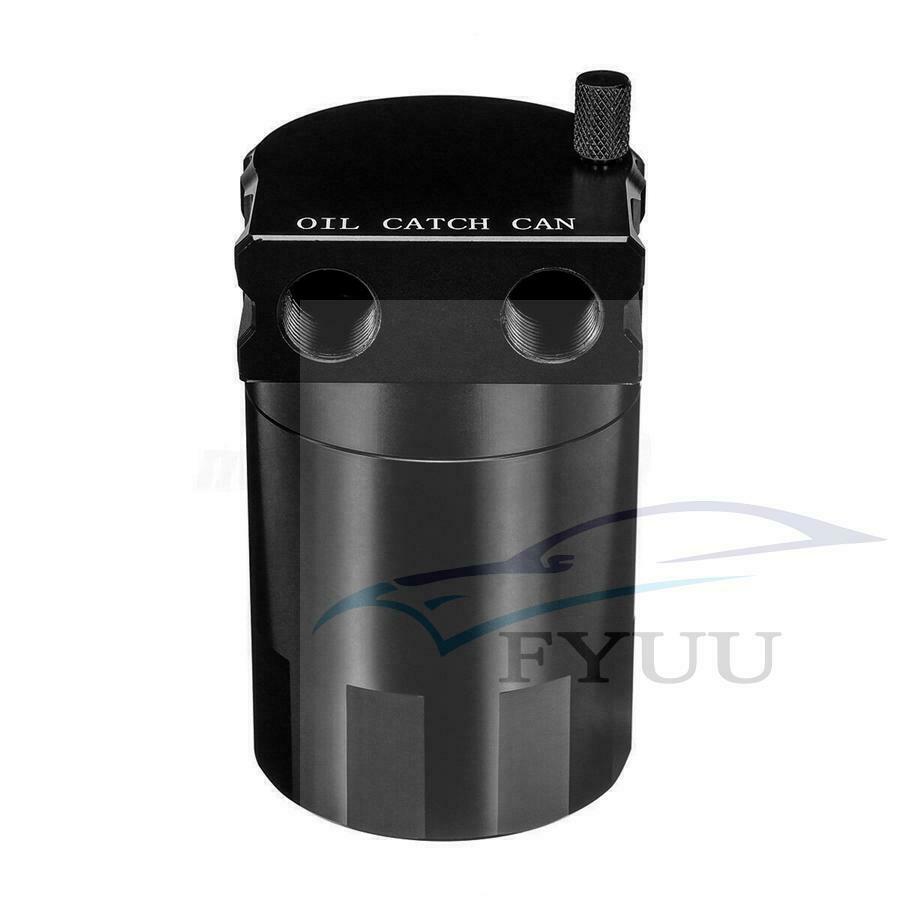 0.3L 300ml Universal Oil Catch Can Breather Baffled Aluminum Reservoir Tank