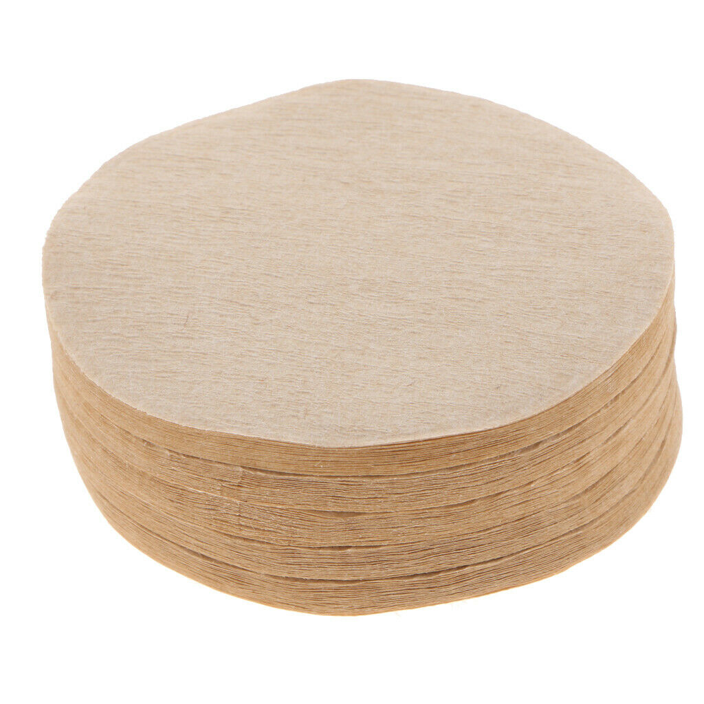 100 Piece Home Kitchen Disposable Unbleached Coffee Flters 2 Cup