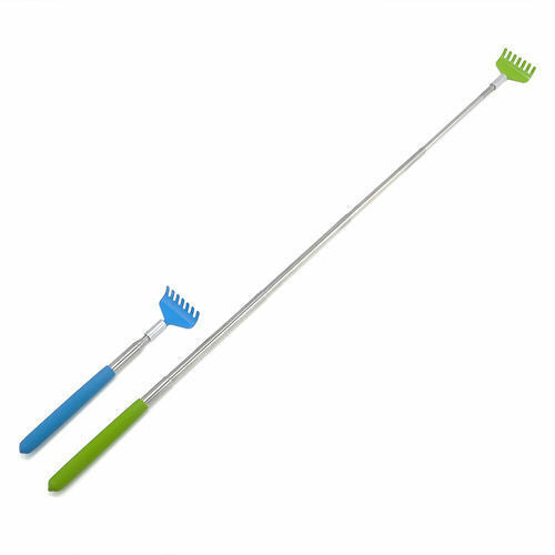 Soft Grip Metal Back Scratcher Telescopic Extendable Handy Pocket scrat.l8