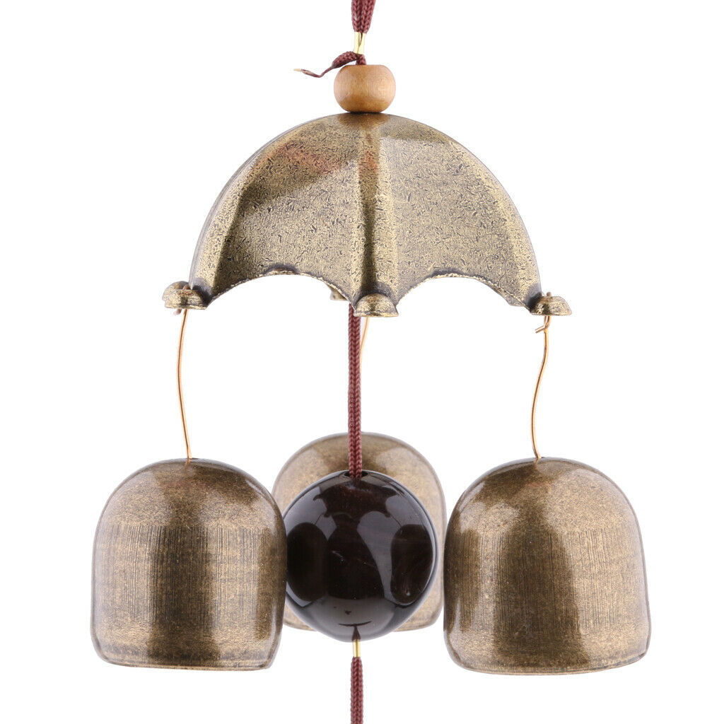 Metal Bells Wind Chime Outdoor Garden Hanging Charm Decor Ornament Butterfly