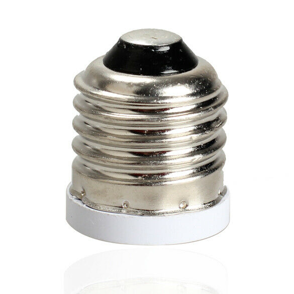 E27 to E12 Base LED Light Screw Light Lamp Bulb Socket Adapter Converter @