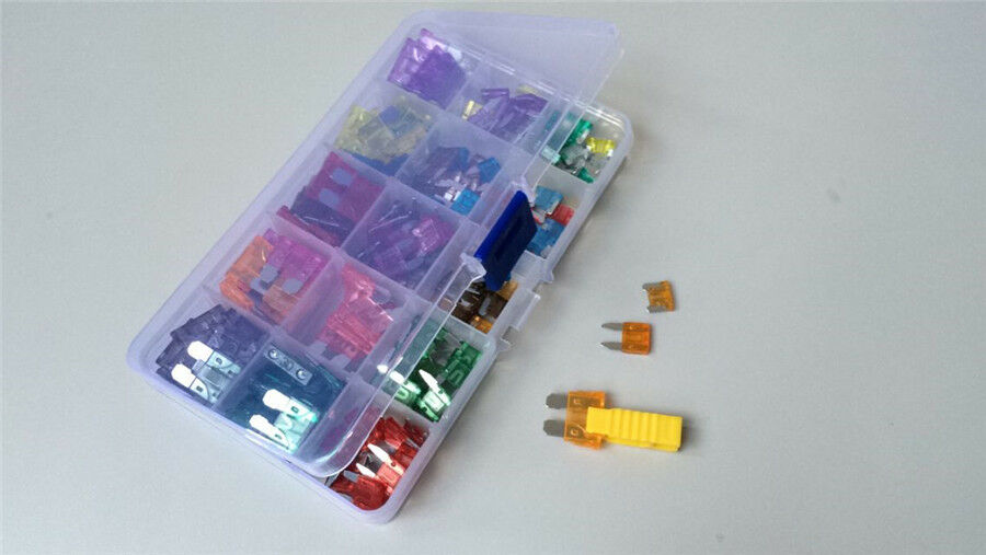 165X Aassorted ATC/MINI Low Profile Mini Blade Fuse ATC APR Fuse for Car