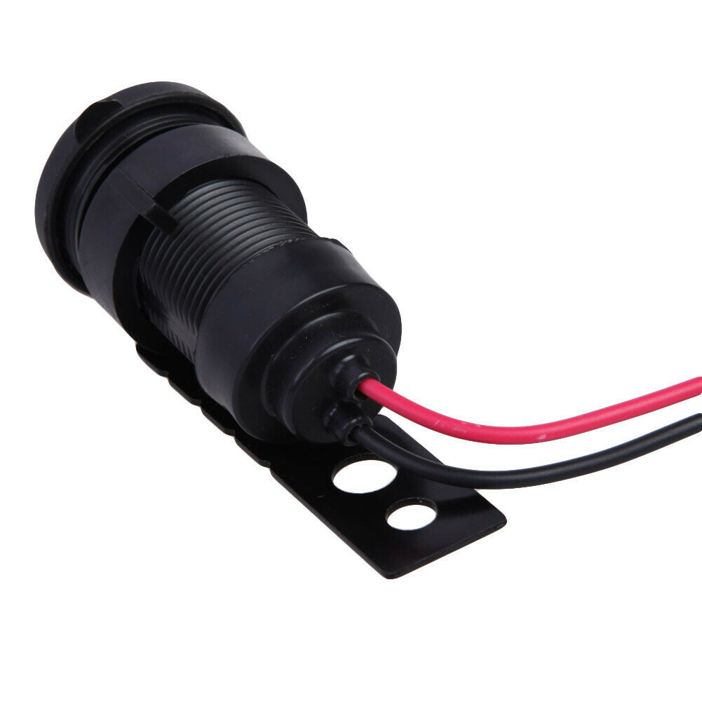 Waterproof Motorcycle 12V USB Charger Cellphone Car Charger Power Adapter @