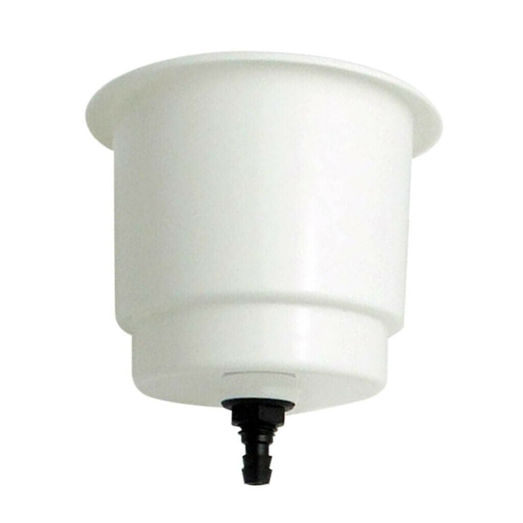 Recessed Plastic Drop In Cup Holder Drink Bottle Cage With Drain For Marine /
