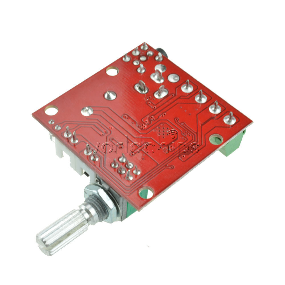 Hi-Fi PAM8610 Audio Stereo Amplifier Board Module Dual D Class Channel 2X10W 12V