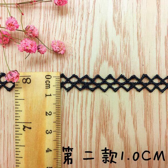 10 Yards flowers embroidery lace Trim choker Jewelry Clothing accessories