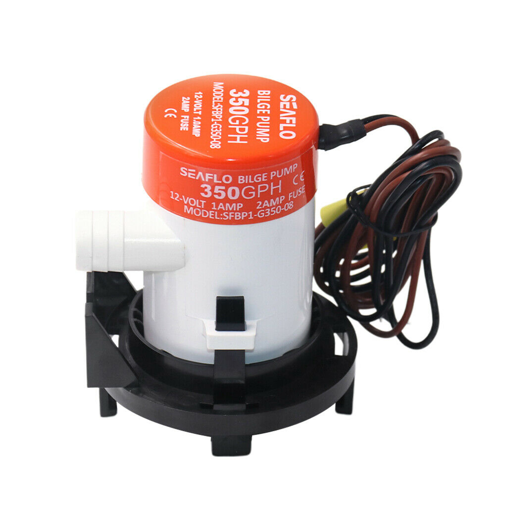 350GPH Marine Boat Bilge Pump For Seaplane Engine Houses Submersible Barge