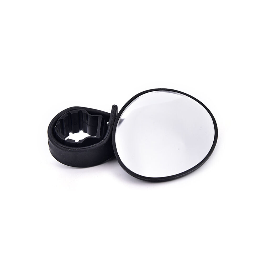 Mini Black 360° Rotaty Handlebar Glass Mirror Rearview for Road Bike Bicycle NC