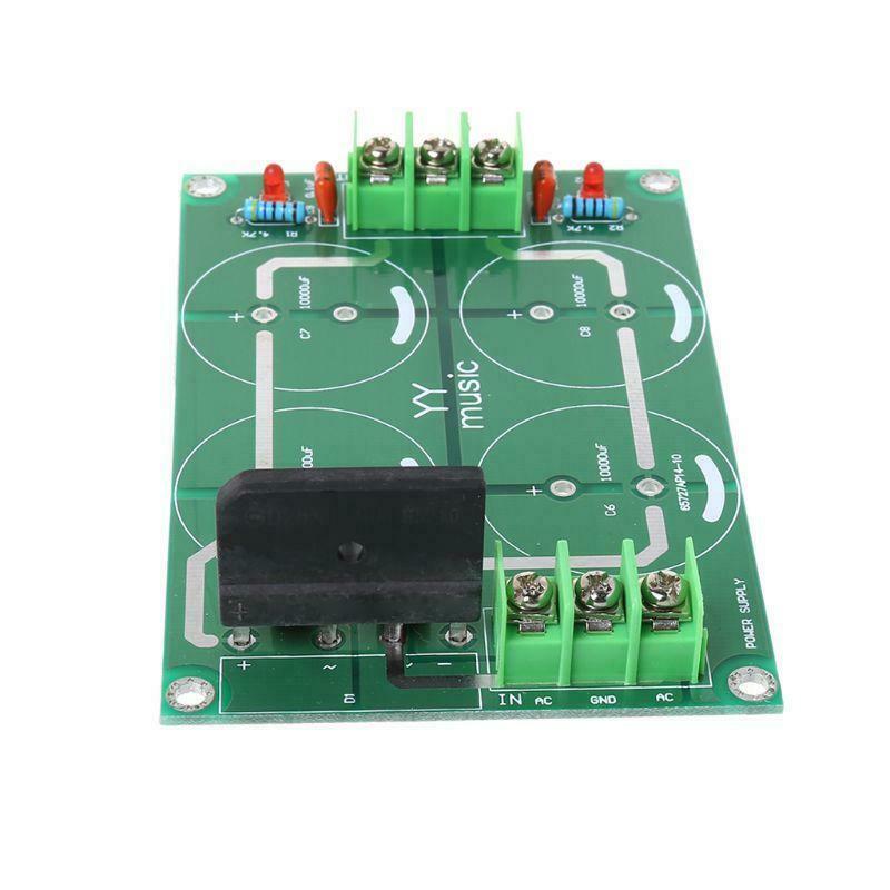 Dual Power Rectifier Filter Power Supply Module Empty Circuit Board For TDA8920