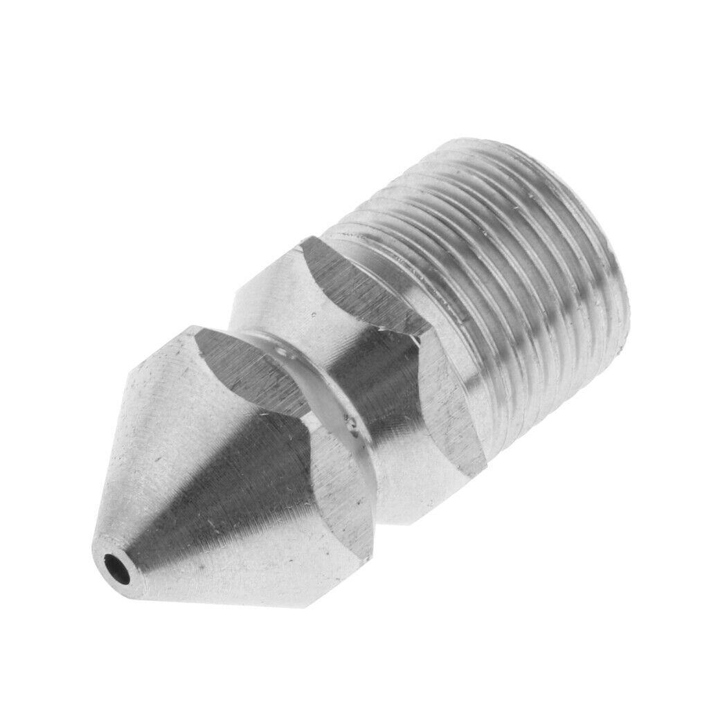 3/8'' Steel High Pressure Washer Drain Sewer Cleaning Pipe Spray Nozzle Head