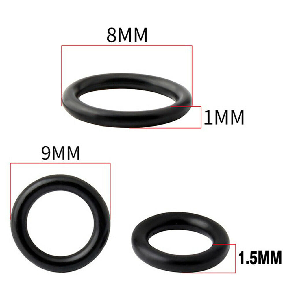 5Pack Rubber O-Rings Cycling Mountain Bike Disc Brake Oil Tube Gasket Seal Rings