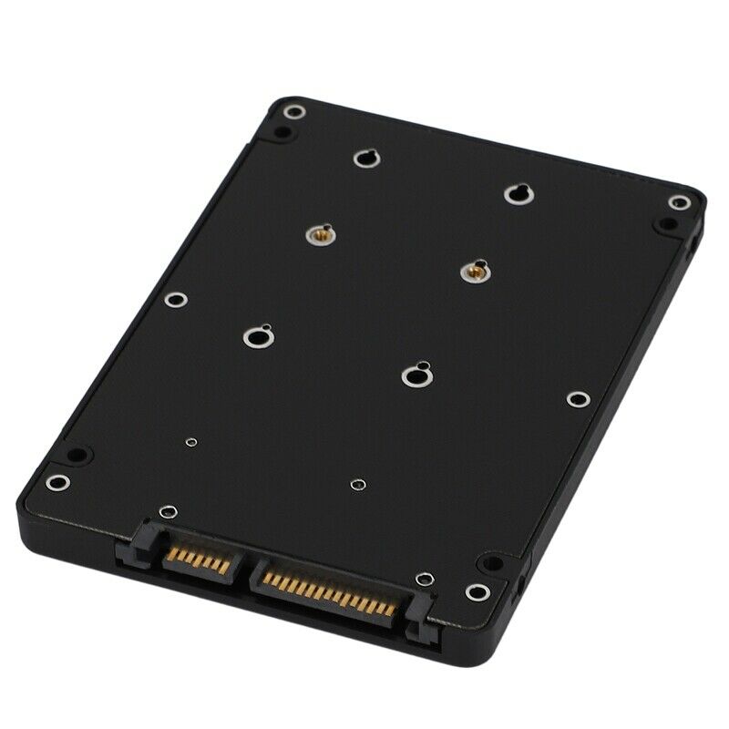 Mini Pcie mSATA SSD to 2.5 inch SATA3 Adapter Card with Case 7 mm Thickness blJ1