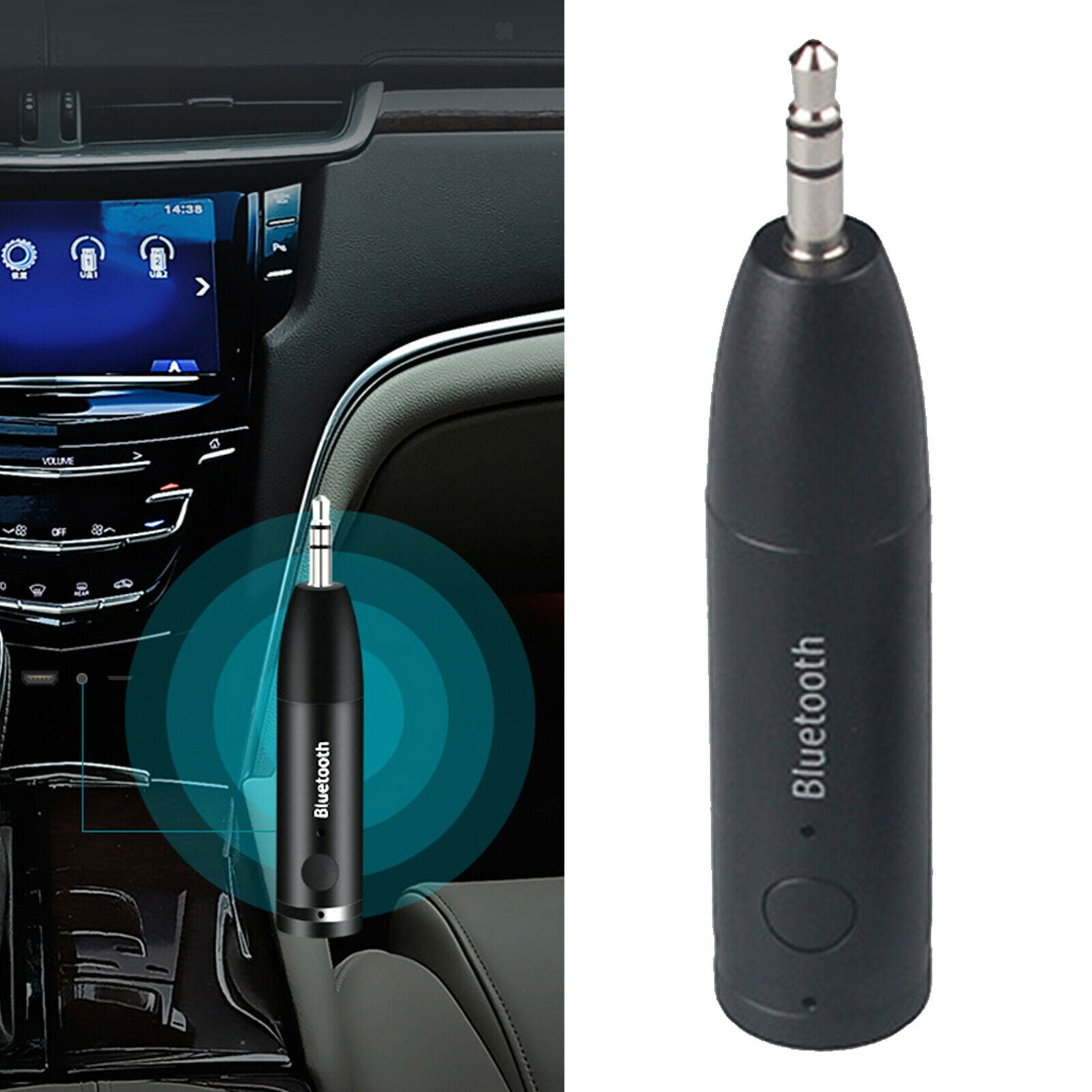Wireless Bluetooth V5.0 Receiver for Speakers Car with Hands-free Calling