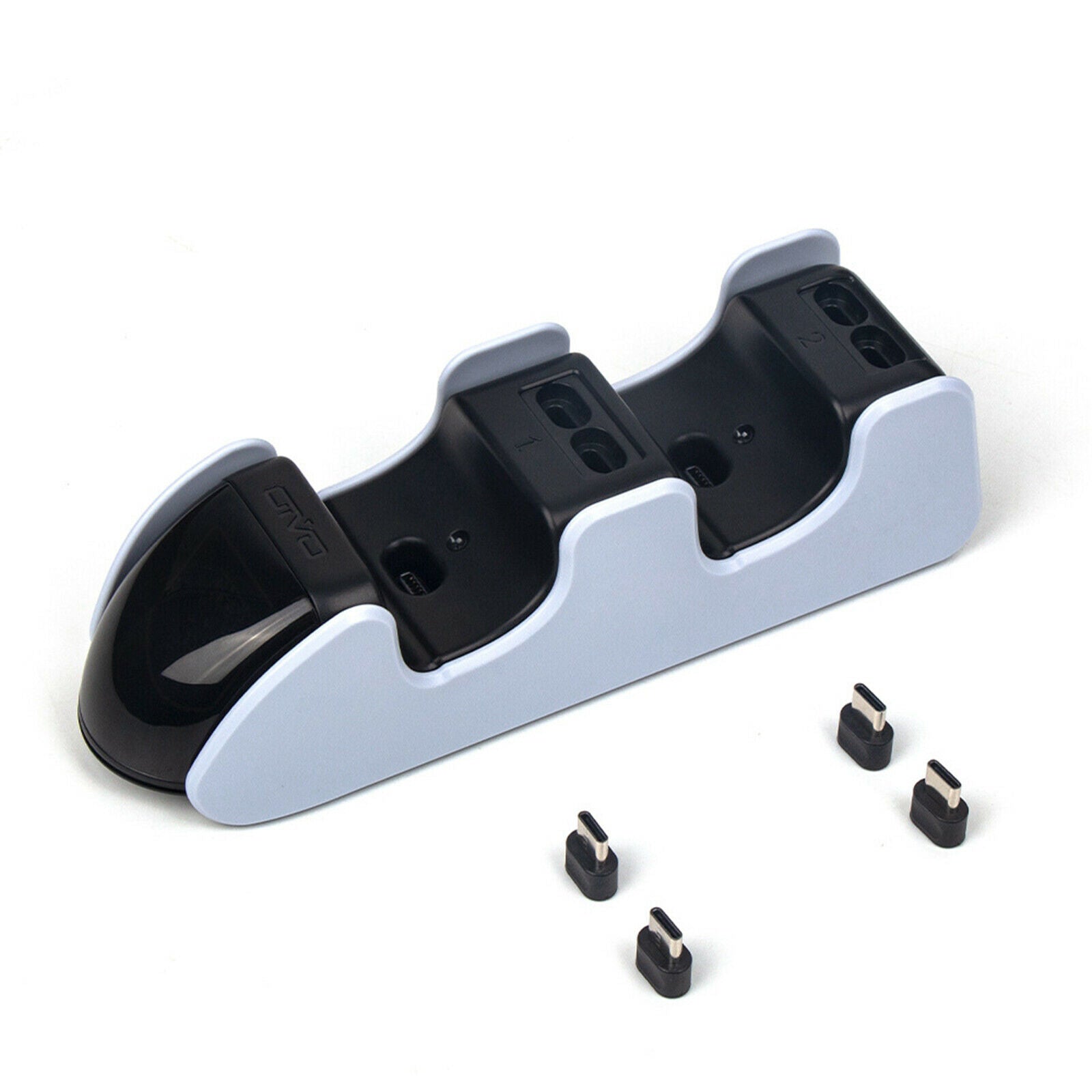 Portable Dual Charging Station Charger Stand for PS5 Controller Safe Compact