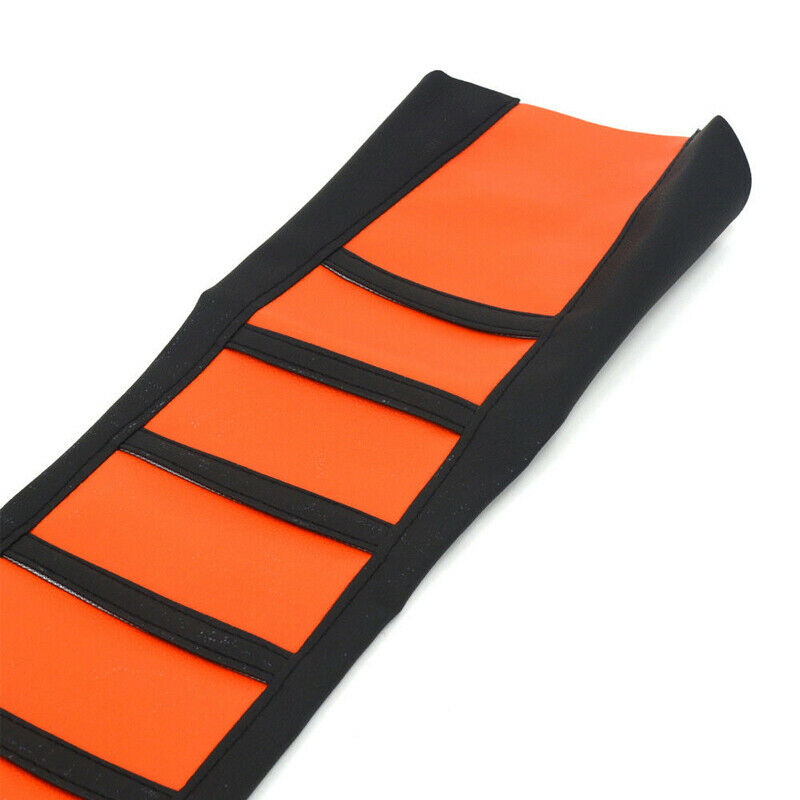 Wear Resistant Dirt Bike Off-road Motorcycle ATV Seat Cover Orange Soft Rubber