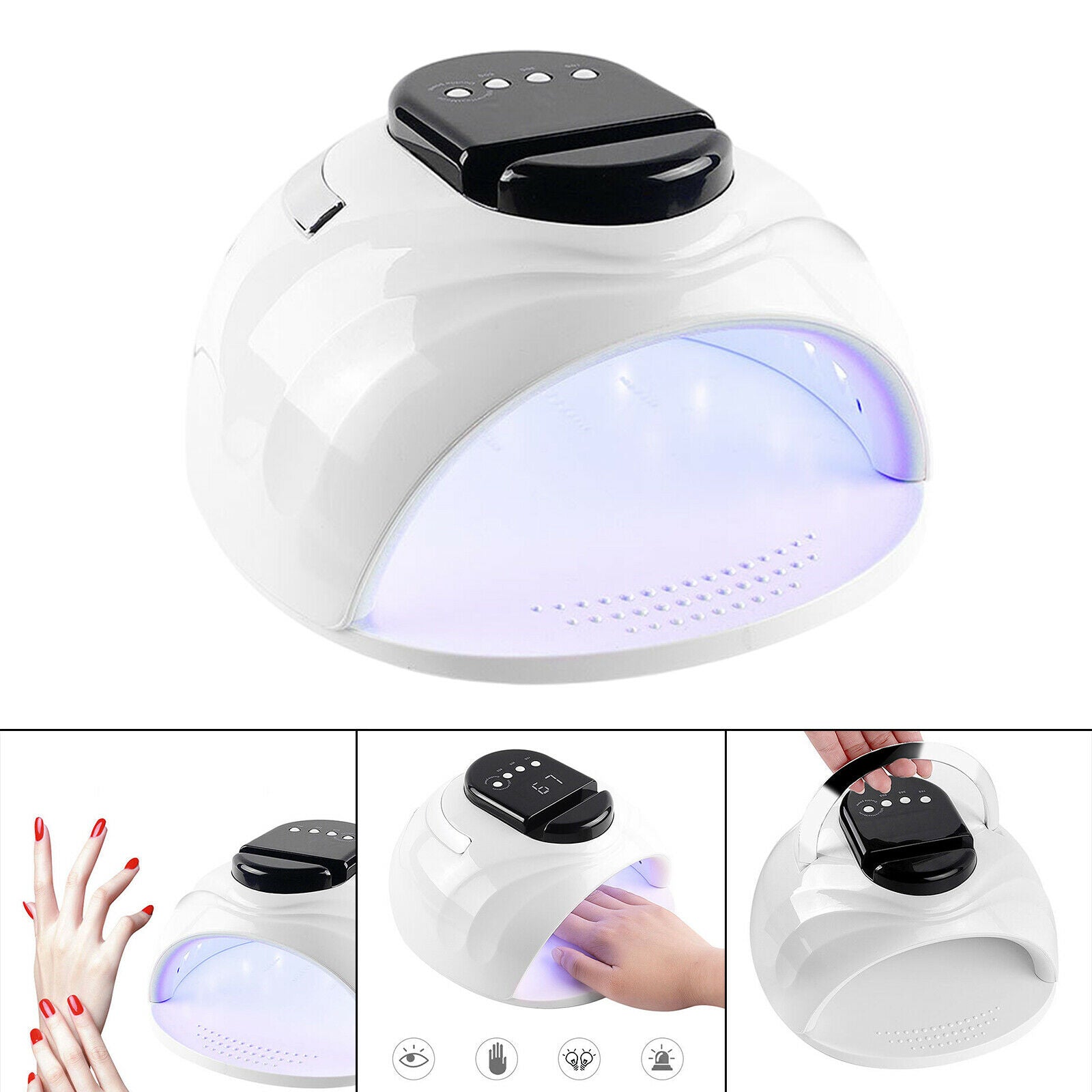 Nail Polish Dryer Nail Art 10S/30S/60S Manicure Pedicure Spa Professional