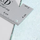 1Pc Metal Hem Measurement Hand Gauge Sewing Ruler With Graduations For PatchFCA