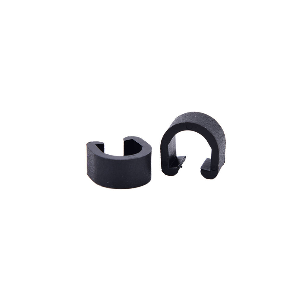 30pcs Black  Bicycle M T B C-Clips Buckle Hose Brake Gear Cable Housing G.l8