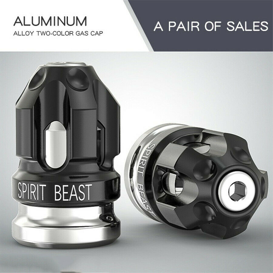Pair aluminum alloy Motorcycle Wheel Tire Valve Caps tire mouthpiece gas cap