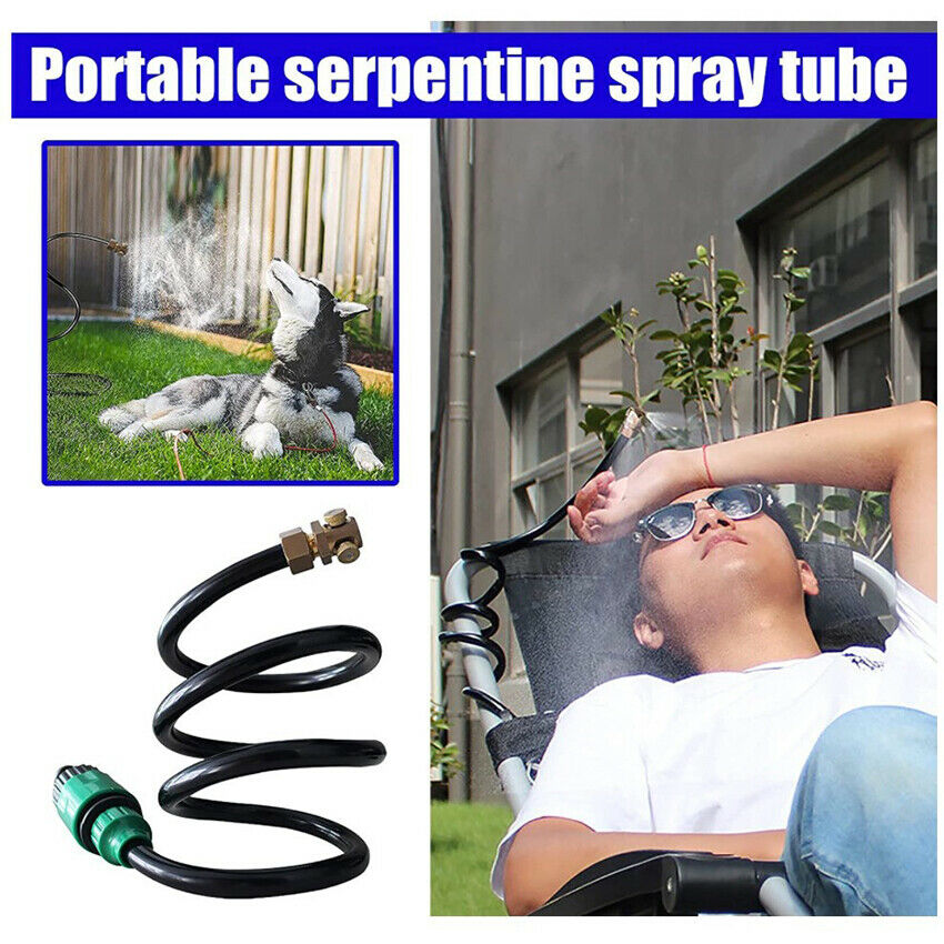 Outdoor Spray Tube Irrigation Flexible Hose Serpentine Convertible Head Pool