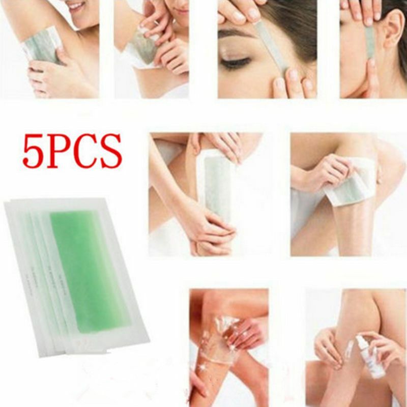 Wax Strips 10Sides Face Body Hair Removal Removers Depilatory Papers Waxing NEW