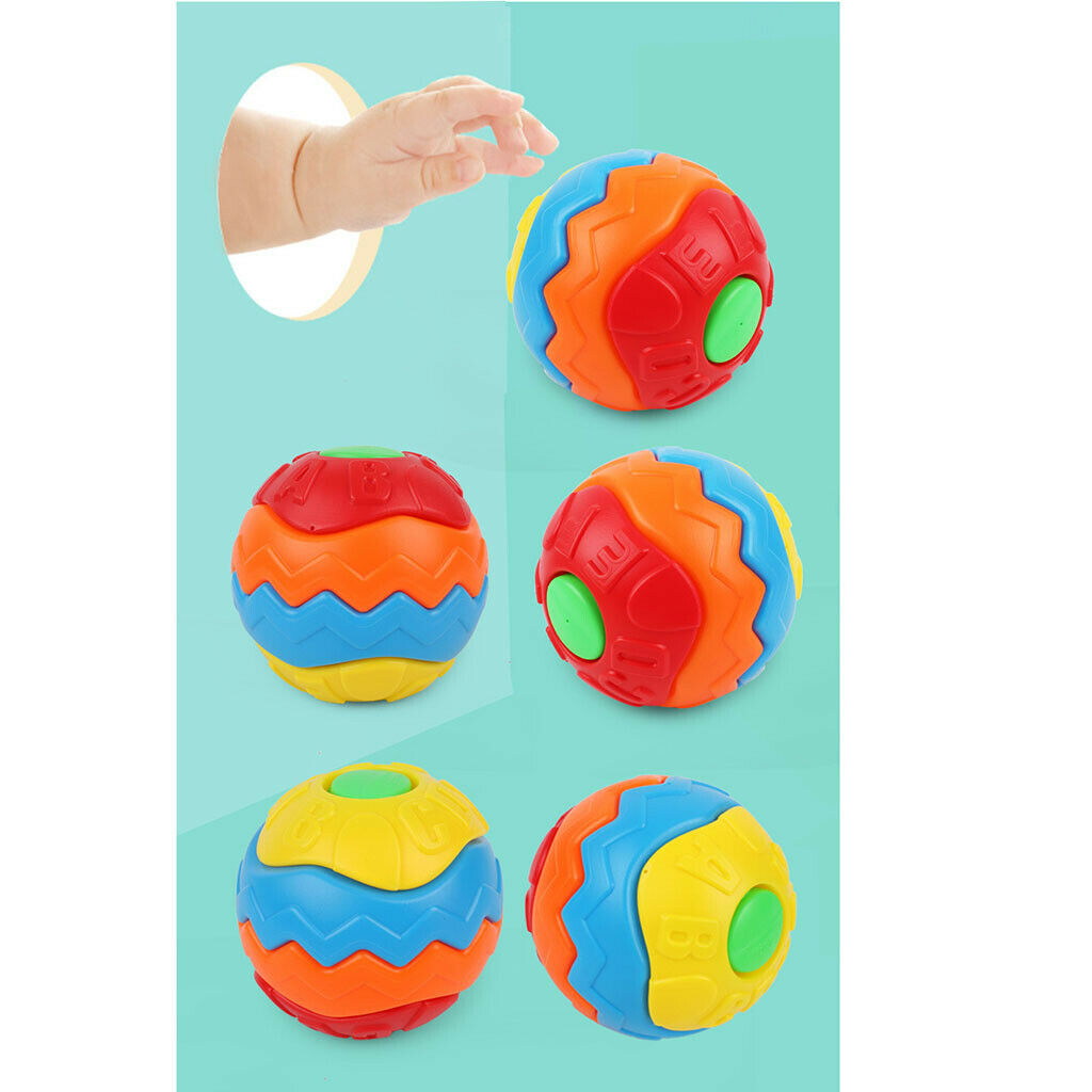 Colorful Hand Grab Ball Toys Assembled Ball Learning Crawling Ball DIY