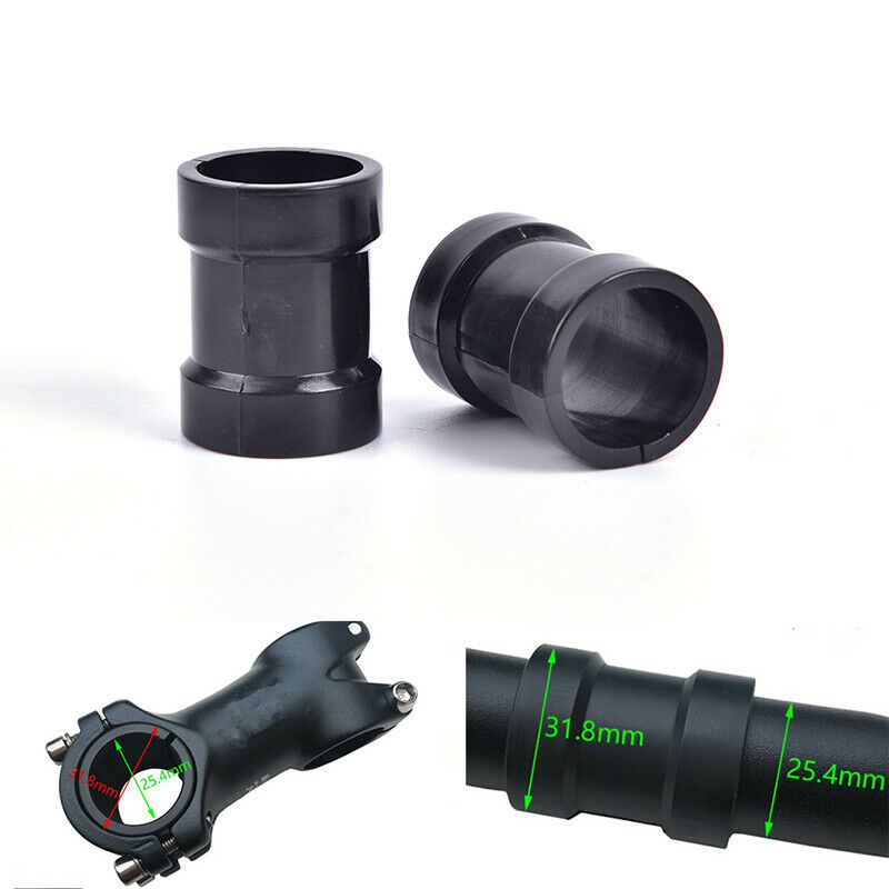 Bicycle Handlebar Diameter Adapter 25.4 to 31.8mm Installation Aperture AdjuBDA