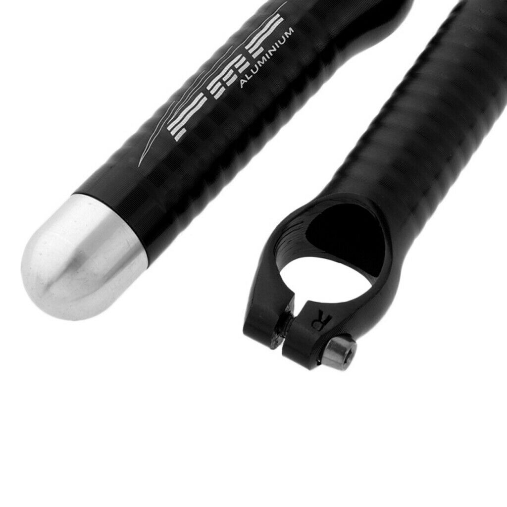 1 Pair Bicycle Handlebar Bar End Grips for MTB Mountain Bike Cycling Black