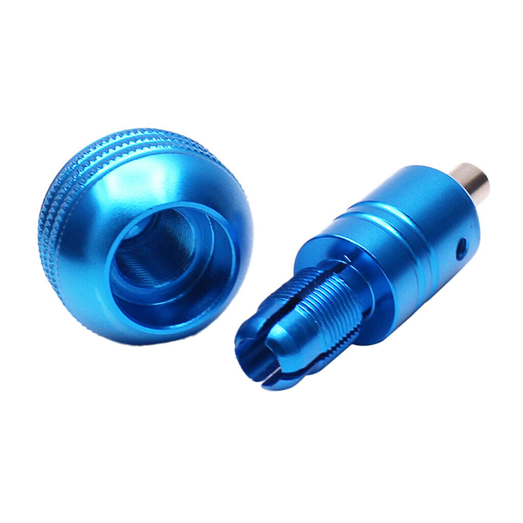 Alloy  Machine  Handle Grip Holder  Bar Tube 35mm - Blue, as described - Blue,