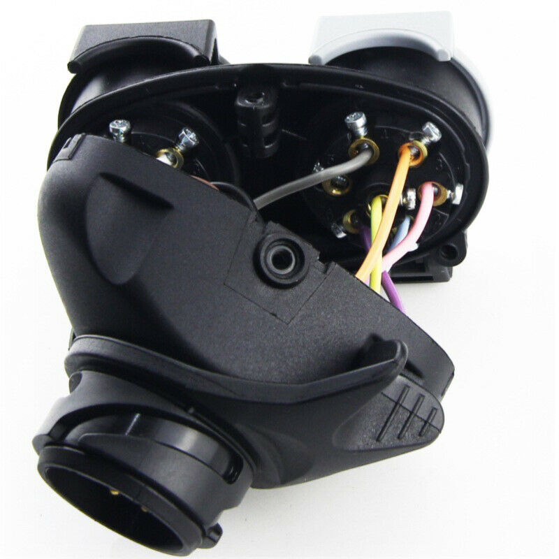 13-Way Pin Flat to 7Way Trailer Plug Socket Adapter RV Boat Change Trailer Hitch