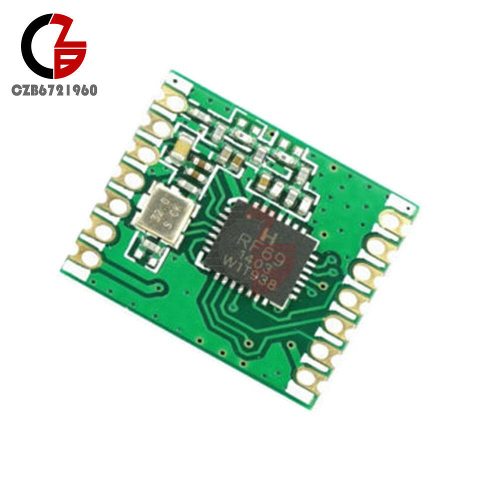 RFM69CW 433Mhz RF Wireless Transceiver Module with RFM12B Compatible Footprint