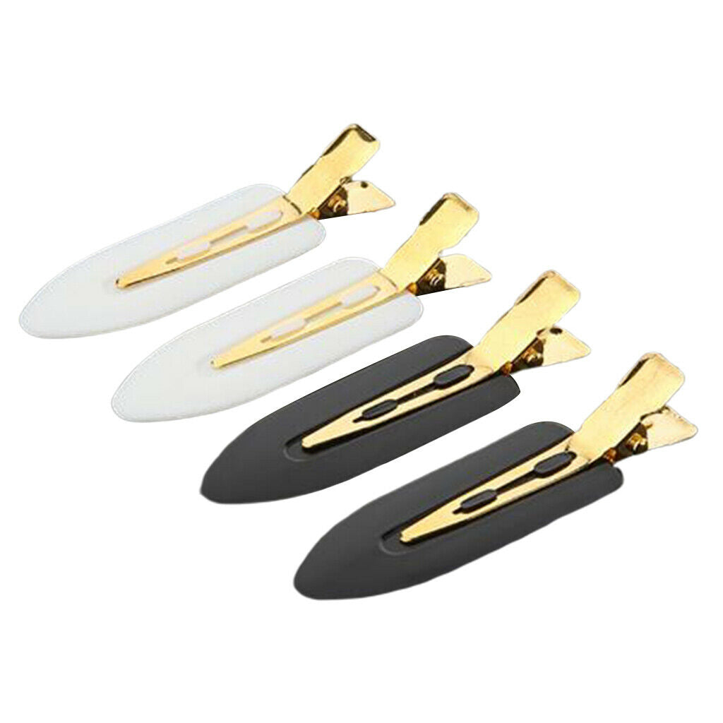 8 Pieces Durable No Bend Hair Clips Women Perming Makeup Bangs Waves Clamps