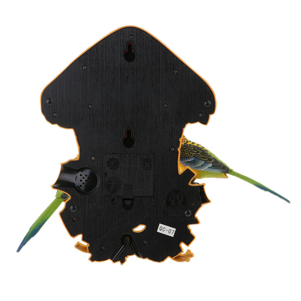 Wall-mounted Simulated Chirping Parrot Bird