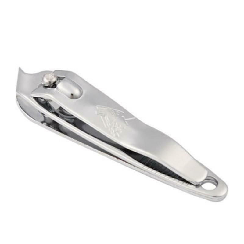 2PCS Stainless Steel Slanted Edge Nail Cutting Clippers Pedicure Manicure Tool