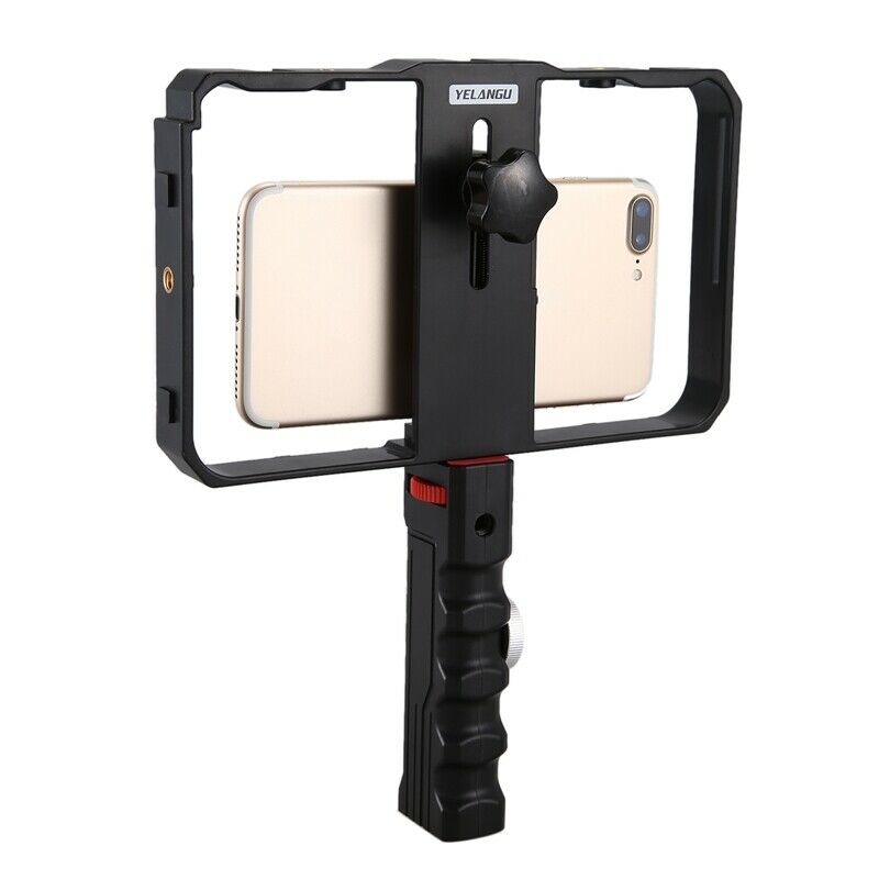 1X(YELANGU Pro Smartphone Video Rig Filmmaking Case Phone Video Stabilizer G9E4)