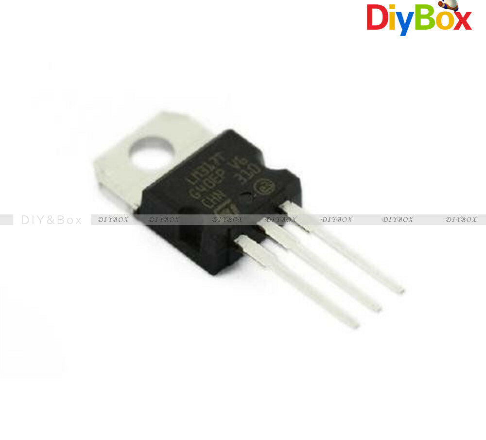 5Pcs LM317T LM317 Voltage Volt Regulator IC 1.2V to 37V 1.5