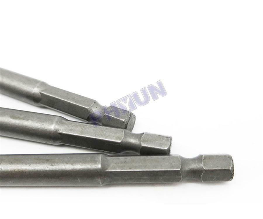 Universal Impact Grade Socket Adapter Set 1/4" 3/8" 1/2" Drive 1/4" Hex Shank