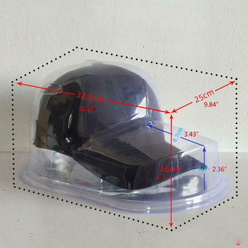 Portable Cap Storage Case Dust-proof Cap Holder Double-layer Hat Protector