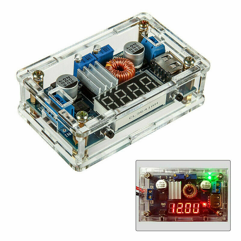 2X(DC-DC Converter Adjustable 5-36V 5A Voltage Controller  Converter ModuleI5E2)