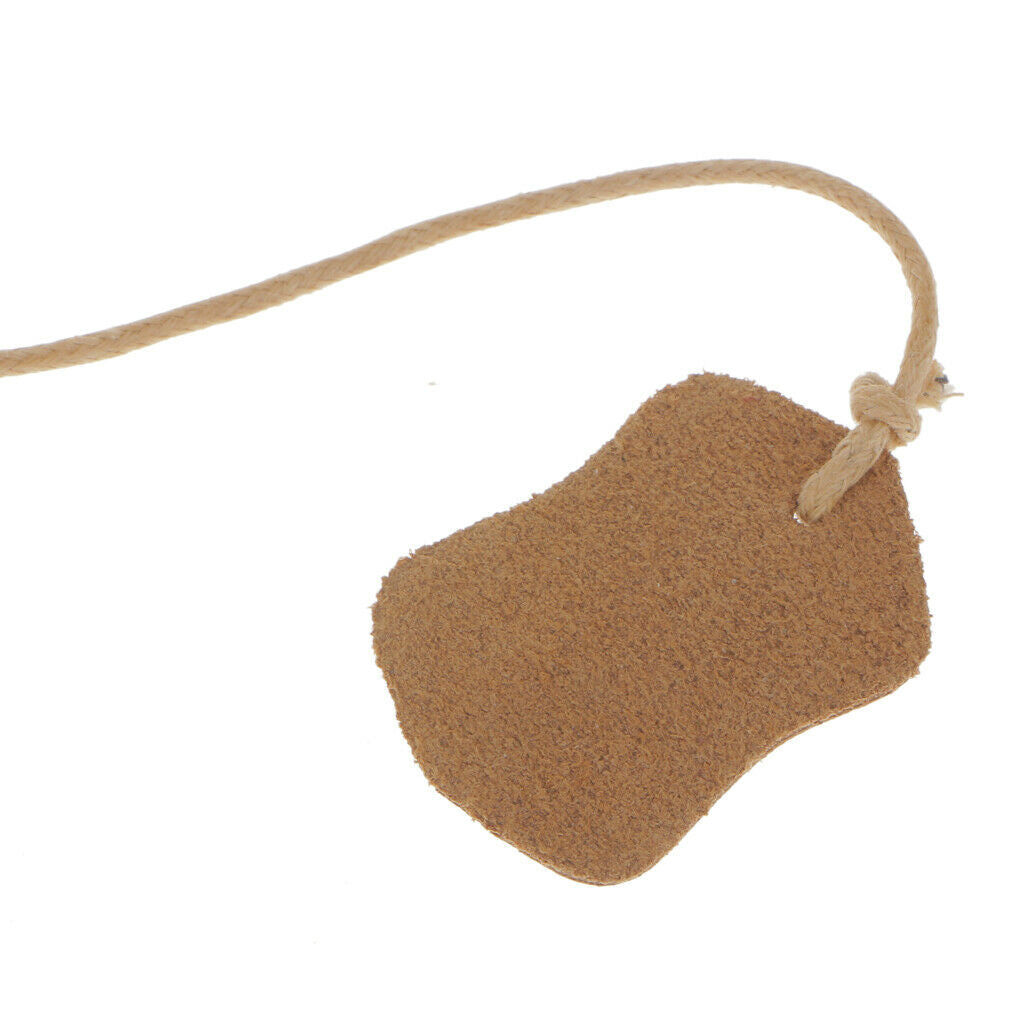 Leather Earphone Case Headphones Storage Bag Charger Data Cable  Light Brown