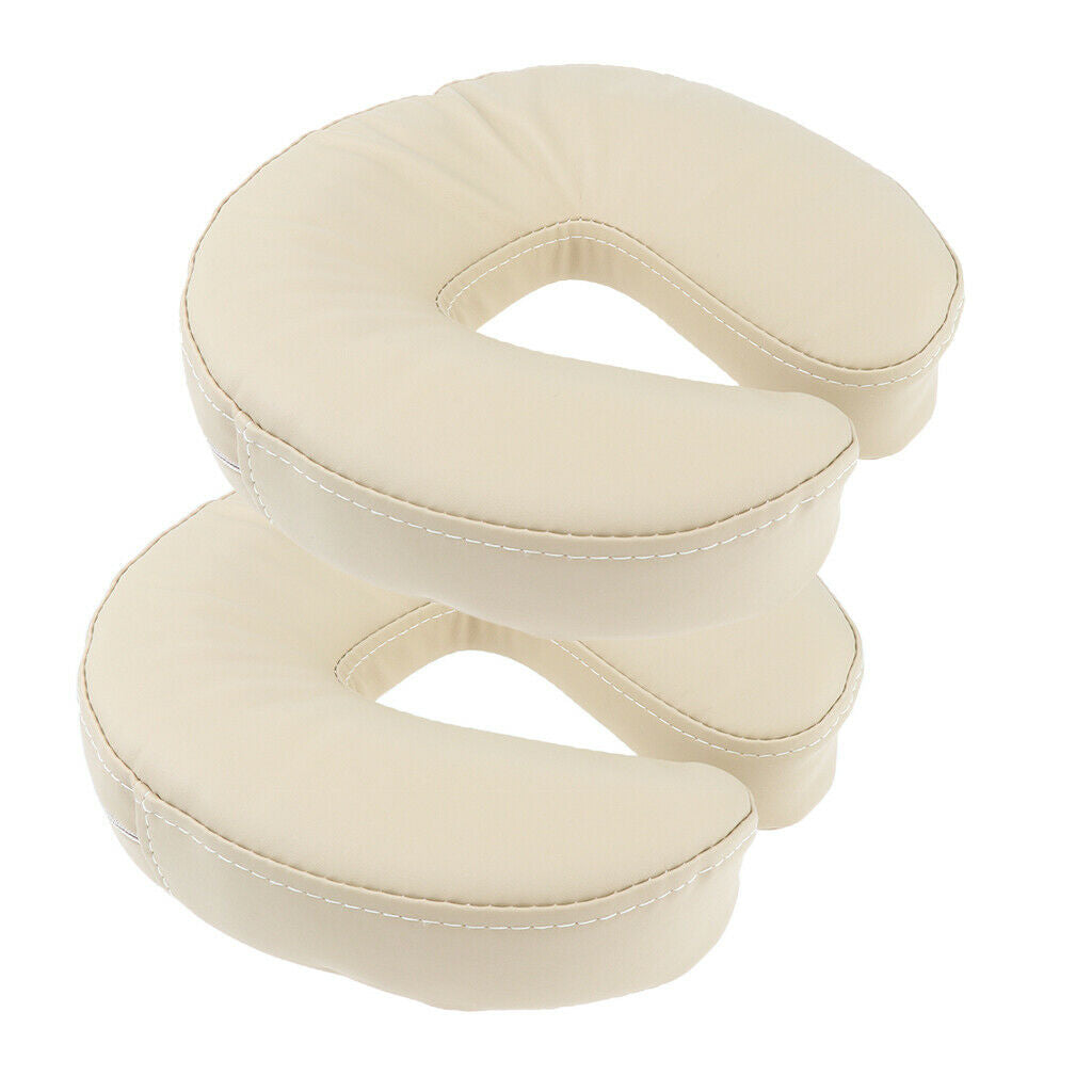 2 lot U Shape Massage Table Bed Pillow Body Treatment Headrest Cushion