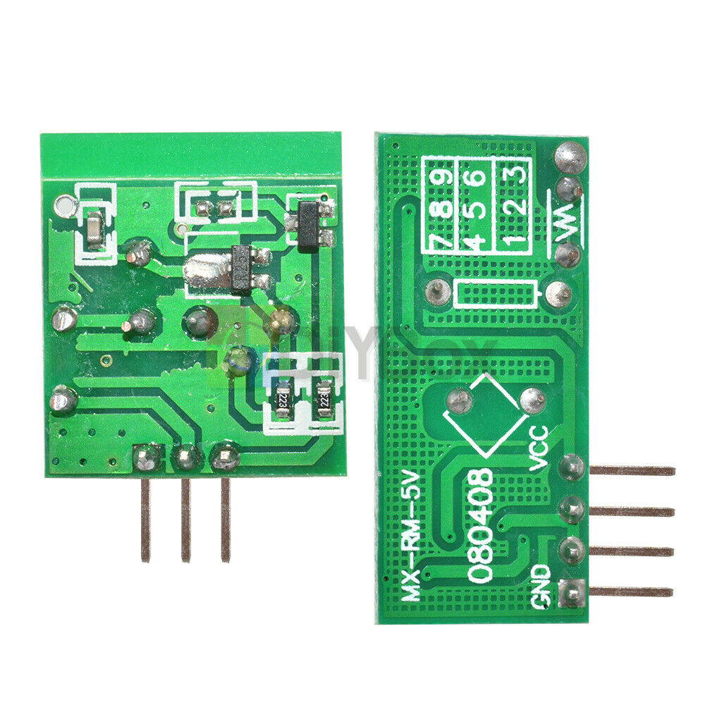 433Mhz RF transmitter and receiver kit Module for Arduino ARM  MCU Raspberry