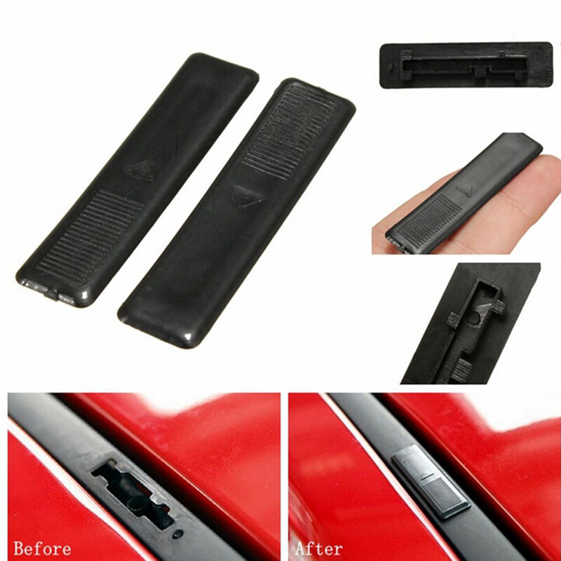 5X Durable Plastic Clip Roof Rail Cover Substitution For Mazda 2 3 6 CX5 CX7.DD