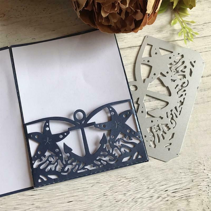 Starfish Metal Cutting Dies Stencil DIY Scrapbooking Album Paper Card Template