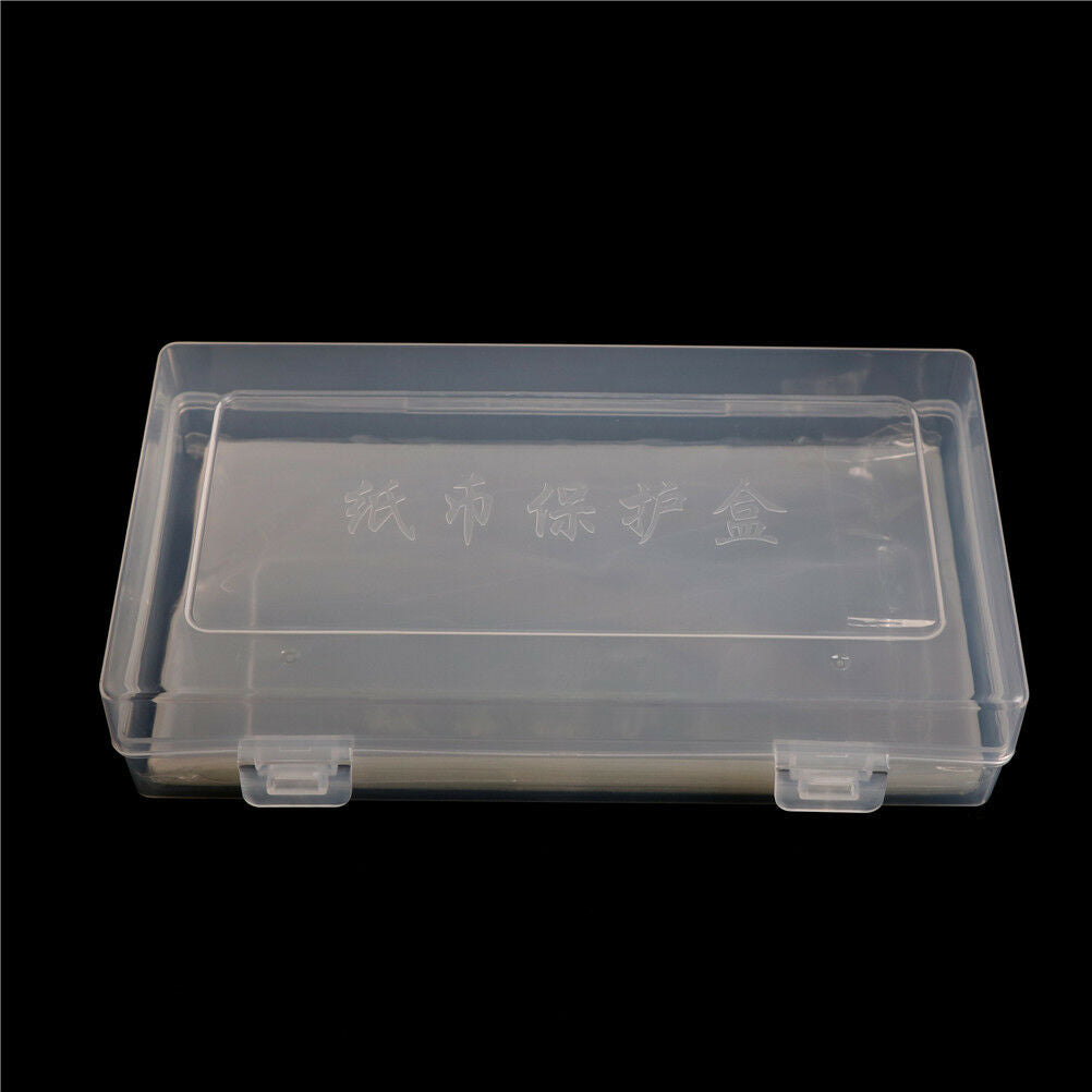 100x Paper Money Album Currency Banknote Case Storage Collection With Box GiBDA