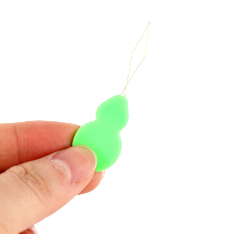 10pc Hand Sewing Stitch Wire Needle Threader Thread Guide Tool Needlewo.l8