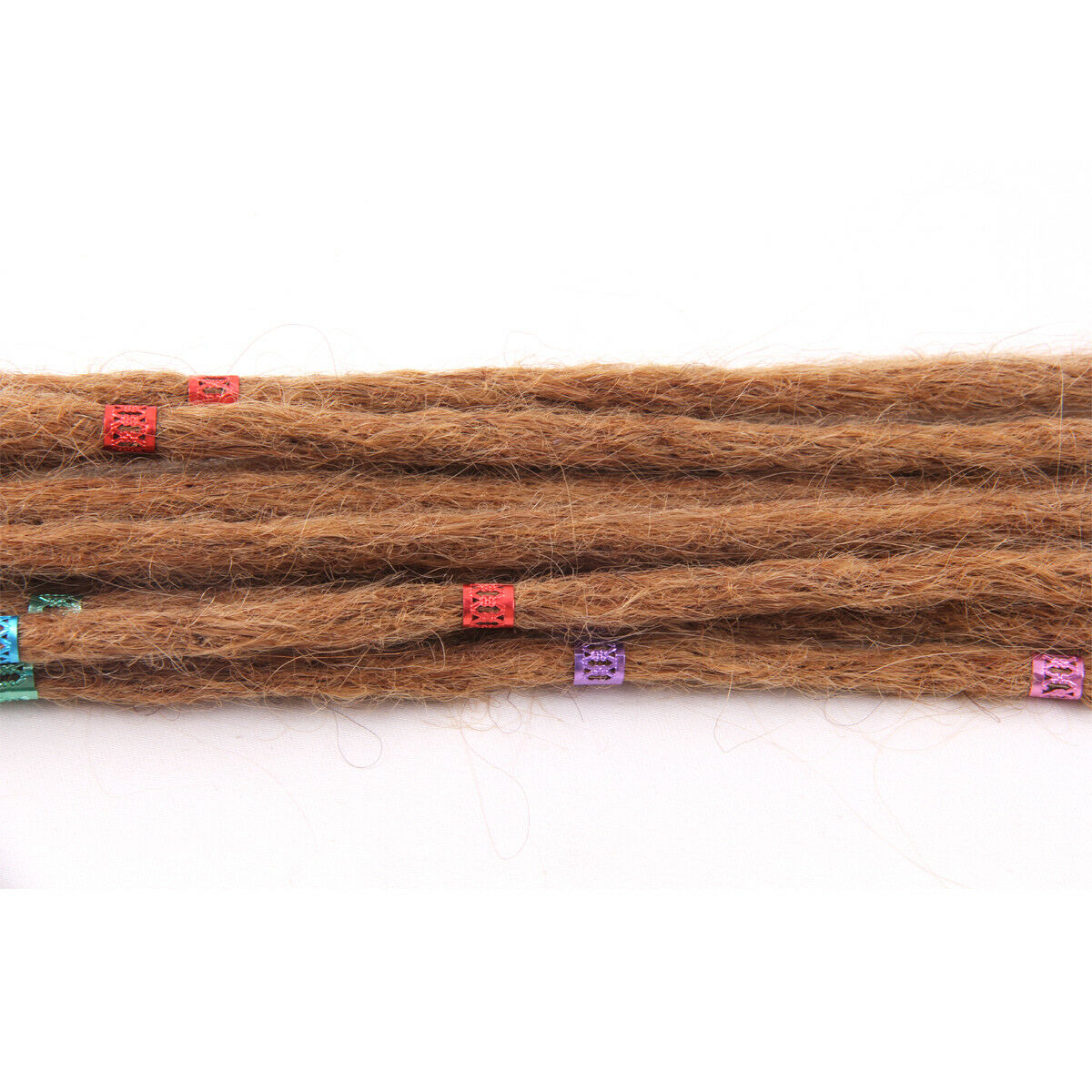 5pcs 100% Human Hair Dreadlocks Handmade Dreads Crochet Braiding Hair Extensions